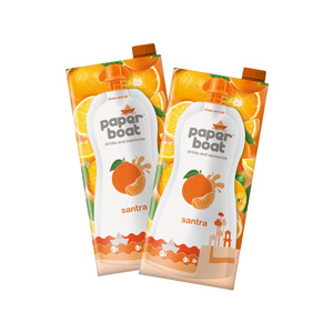 Santra And Orange Fruit Juice