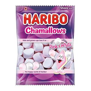 Haribo Chamallows Pink White Marshmallows
