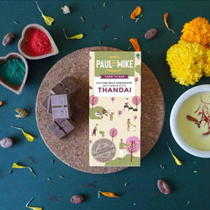 Paul mike 41% Fine Milk Indian Style Thandai Chocolate