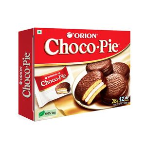 ORION Choco Pie - Chocolate Coated Soft Biscuit